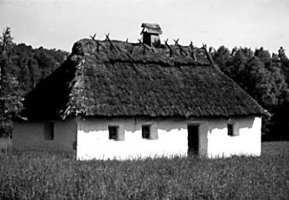 Хата-шкальня (шинок) середини XIX століття в селі Теремці Ушицького повіту Подільської губернії