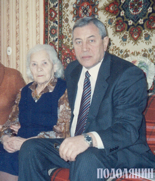 Яніна Францівна із сином Віктором