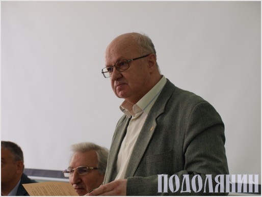Валерій Степанков під час круглого столу. Фото Ольги Комарової із сайту К-ПНУ