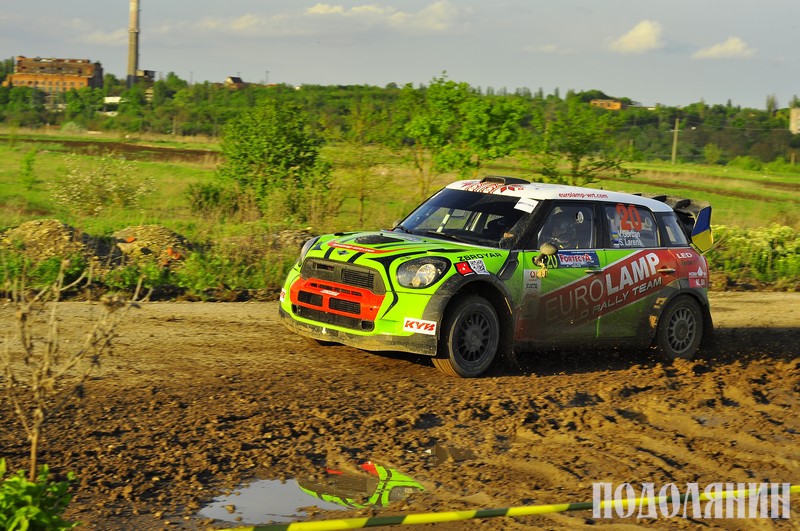 Переможці змагань - українсько-естонський екіпаж №20 - Валерій Горбань і Сергій Ларенс («Mini JCW WRC» класу «RC1»)