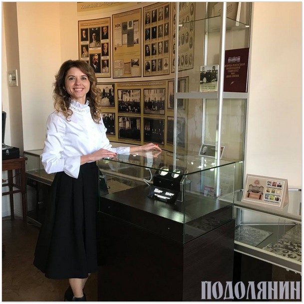 Завідувач Музею історії Ірина Паур