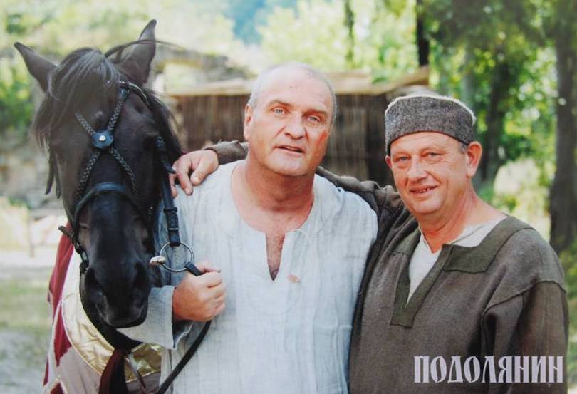 Актор Олександр Балуєв та Ілля Бунька.JPG