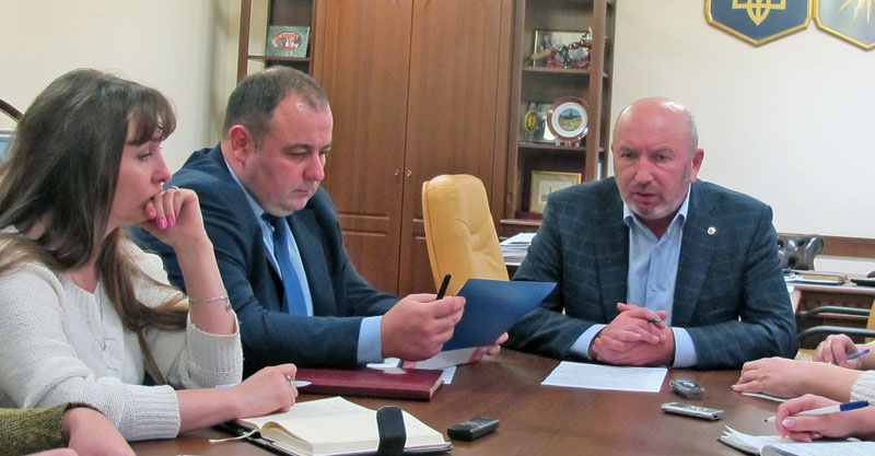 Під час прес-конференції