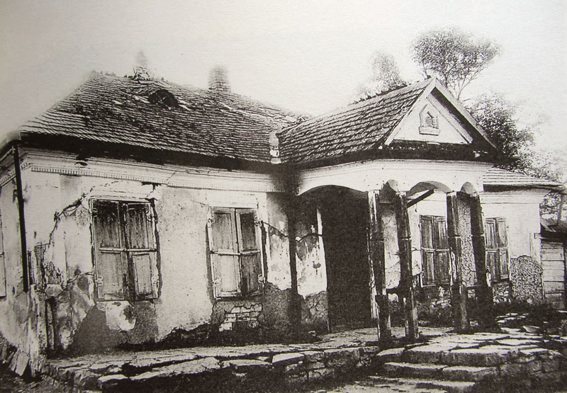 Будинок у Жванці. Фото Стефана Таранушенка, 1930 рік