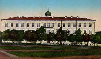 Гімназія в Кам’янці-Подільському. Листівка початку XX століття