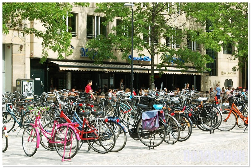 Амстердам по праву називають велосипедною столицею світу