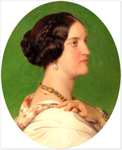 Дельфіна Потоцька на портреті  Поля Делароша, 1849 рік