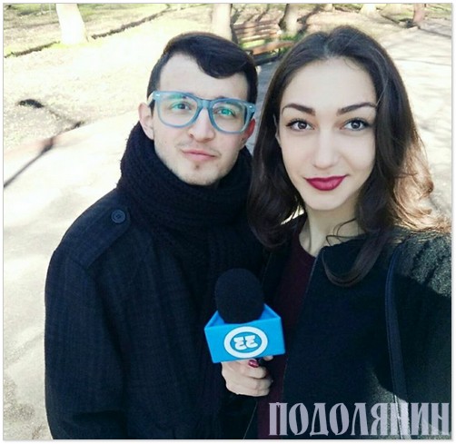 Наталія Заболотна з оператором