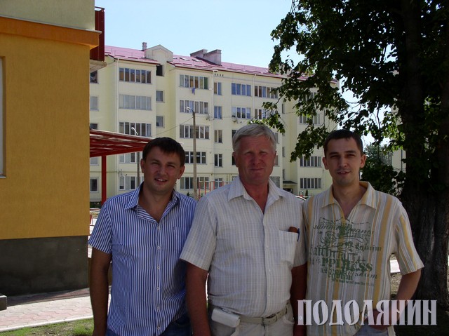 На фото зліва направо: Ігор КОВАЛЬСЬКИЙ, Олександр ГОНШОВСЬКИЙ та Олександр ЗАЯЦЬ