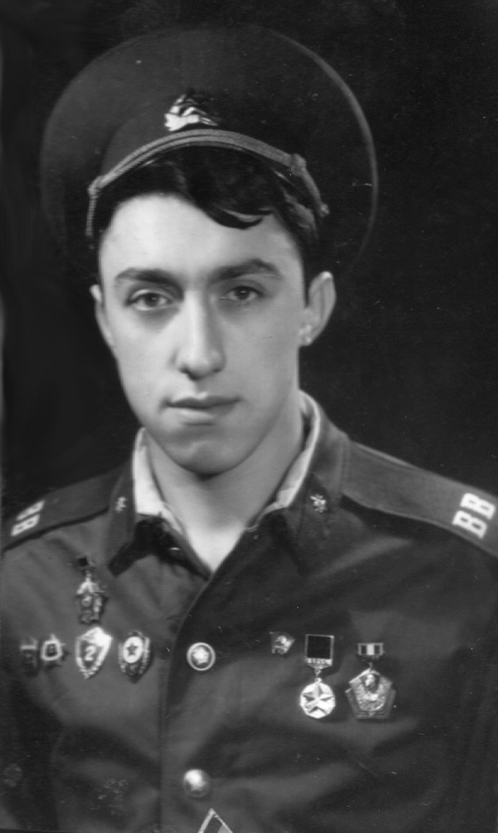 Під час служби в армії (1986 р.)