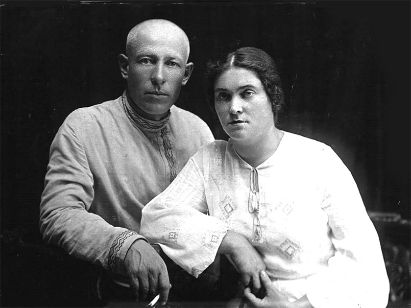 Георгій Леонідович та Ада Карлівна Стрілецькі, 1934 рік