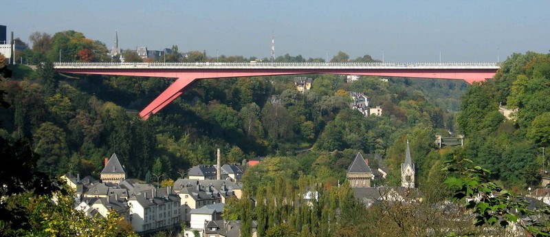 Міст великої герцогині Шарлотти у Люксембурзі