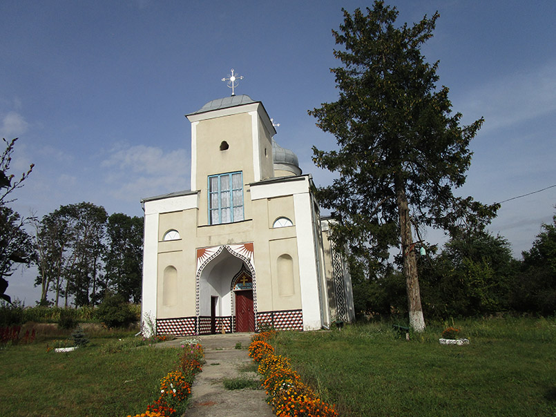 Церква в селі Антопіль. Сучасне фото