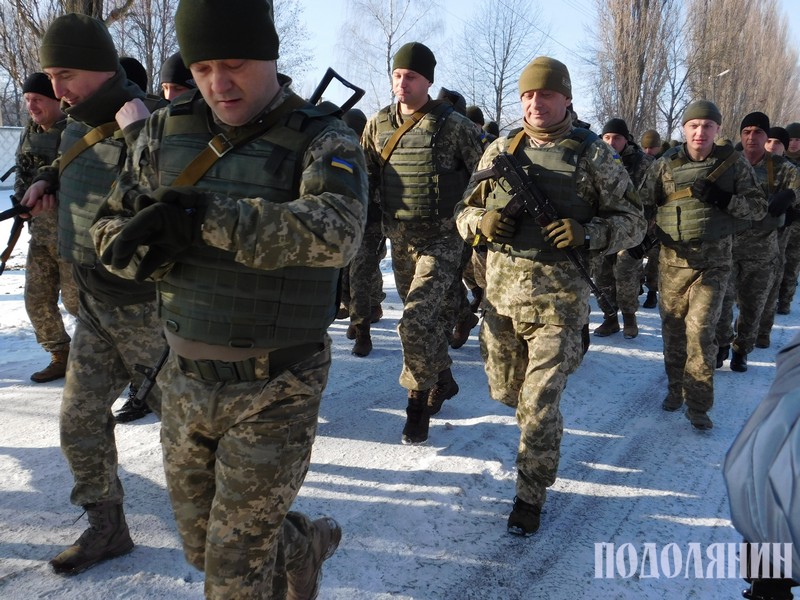 Традиційний марш-кидок у День Збройних сил України