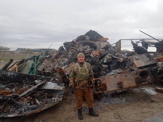 Андрій Раднюк служить у теробороні Бучанського району