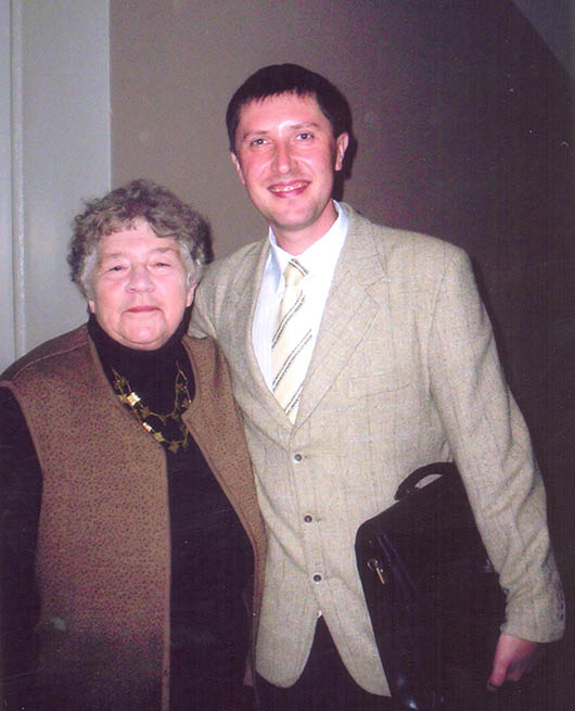 Олег Рарицький і Михайлина Коцюбинська