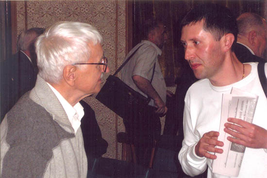 Олег Рарицький і Євген Сверстюк