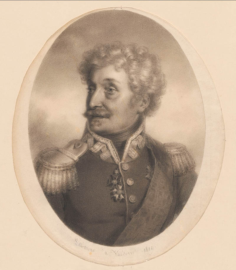 Генерал Зайончек, 1819 р.
