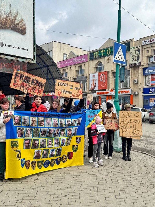 Акція ГО «Сильний Тил» на підтримку військовополонених