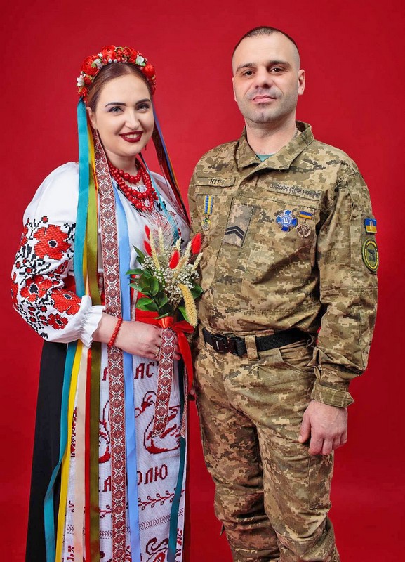 Марина Окраїнець із чоловіком Сергієм