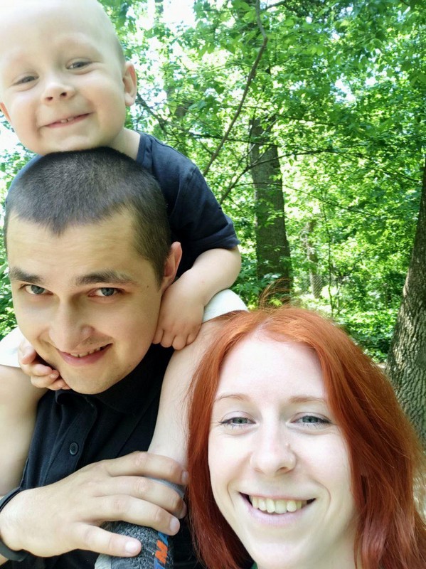 Ольга із чоловіком Єгором