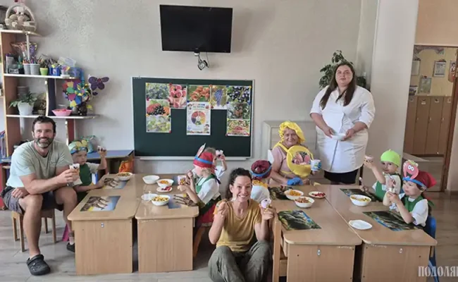 Іспанські гості брали активну участь у житті садочка