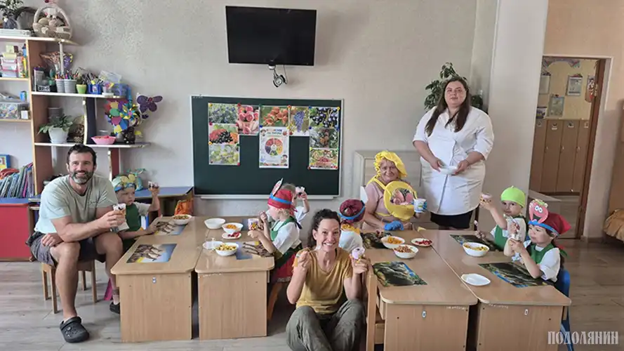 Іспанські гості брали активну участь у житті садочка 